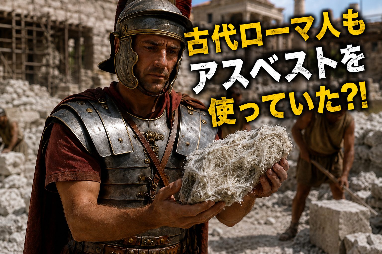 古代ローマでもアスベストは使われていた？