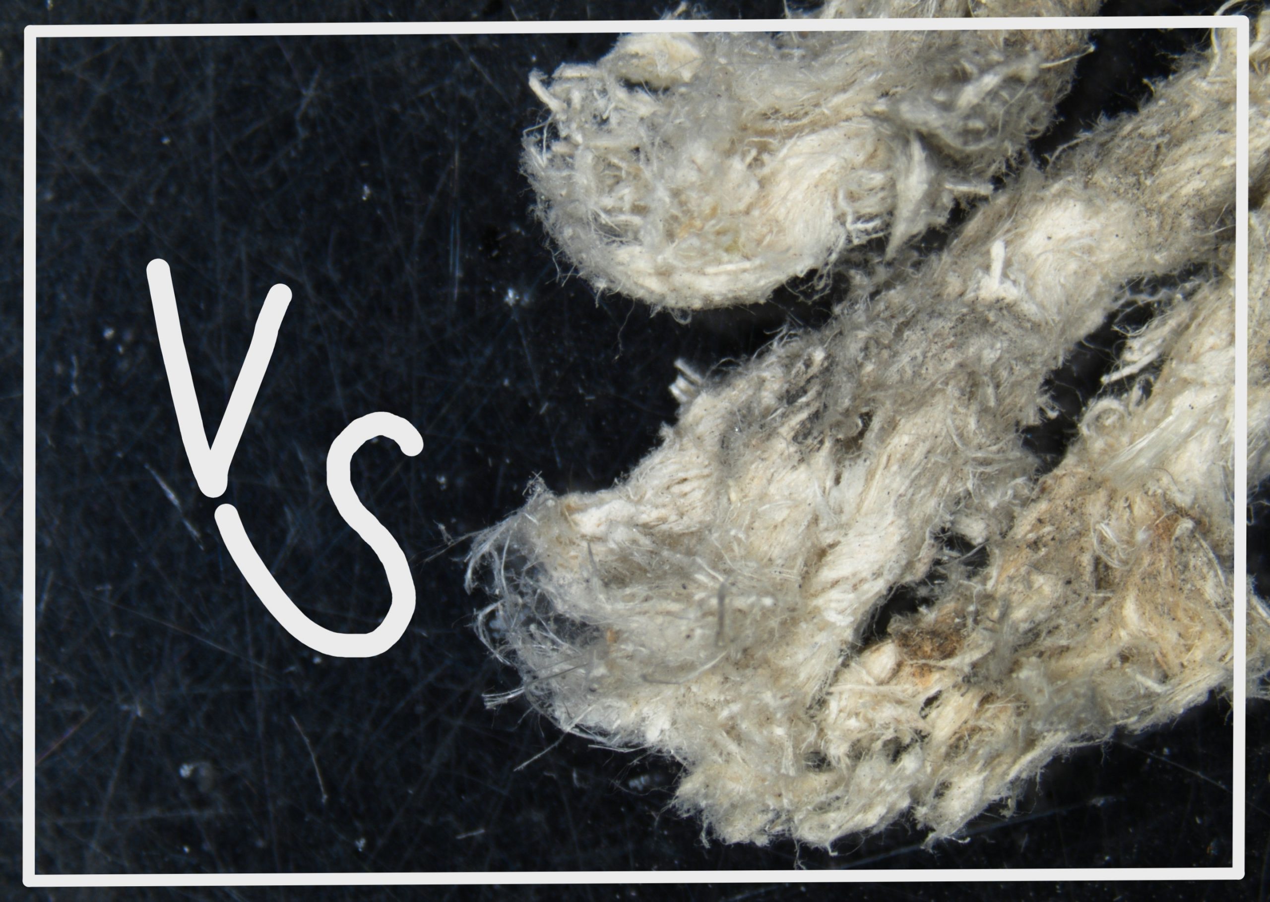 VS アスベスト　～アスベストと他の建材を比べてみたら～